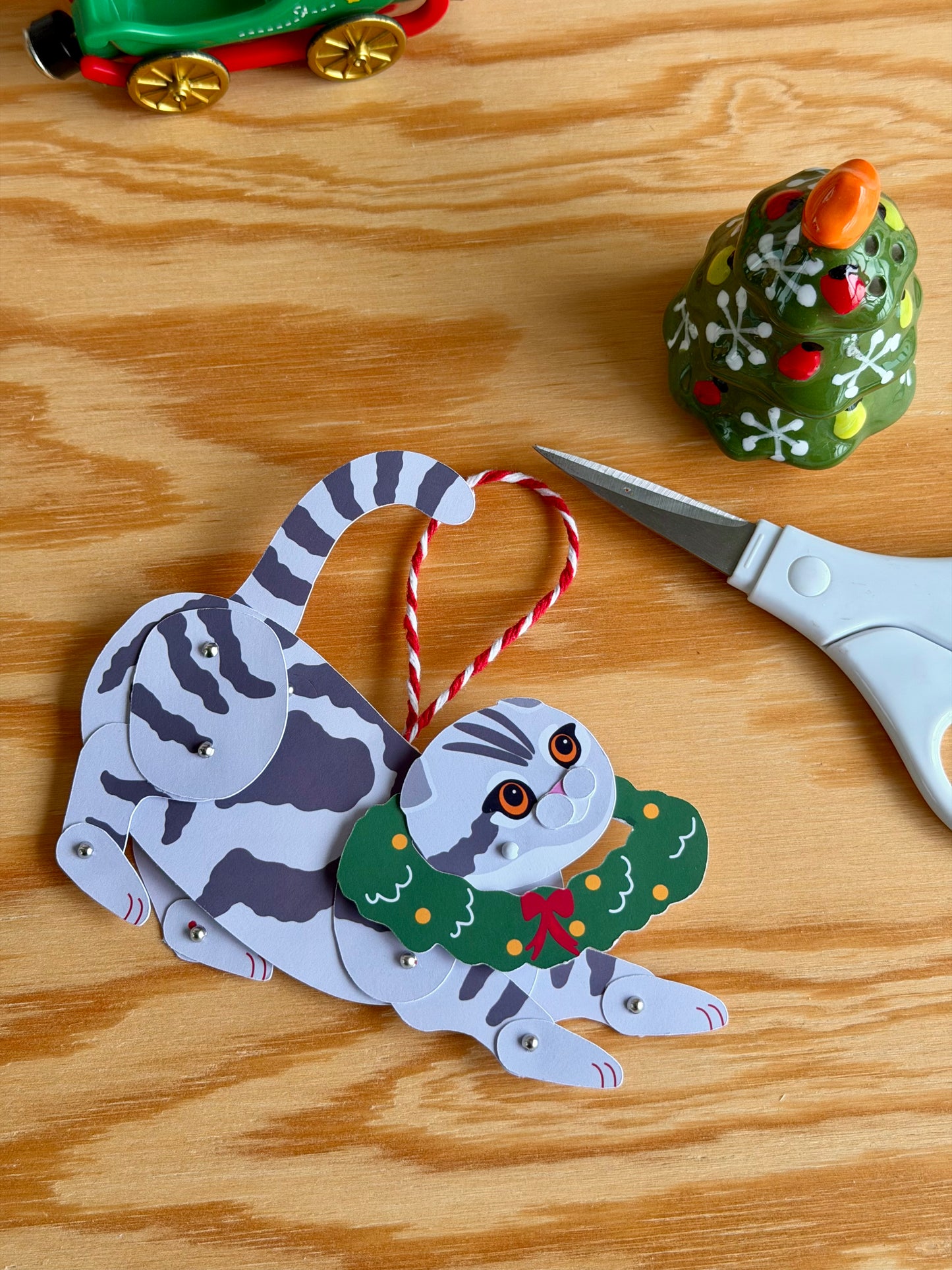 Scottish Fold Paper Doll