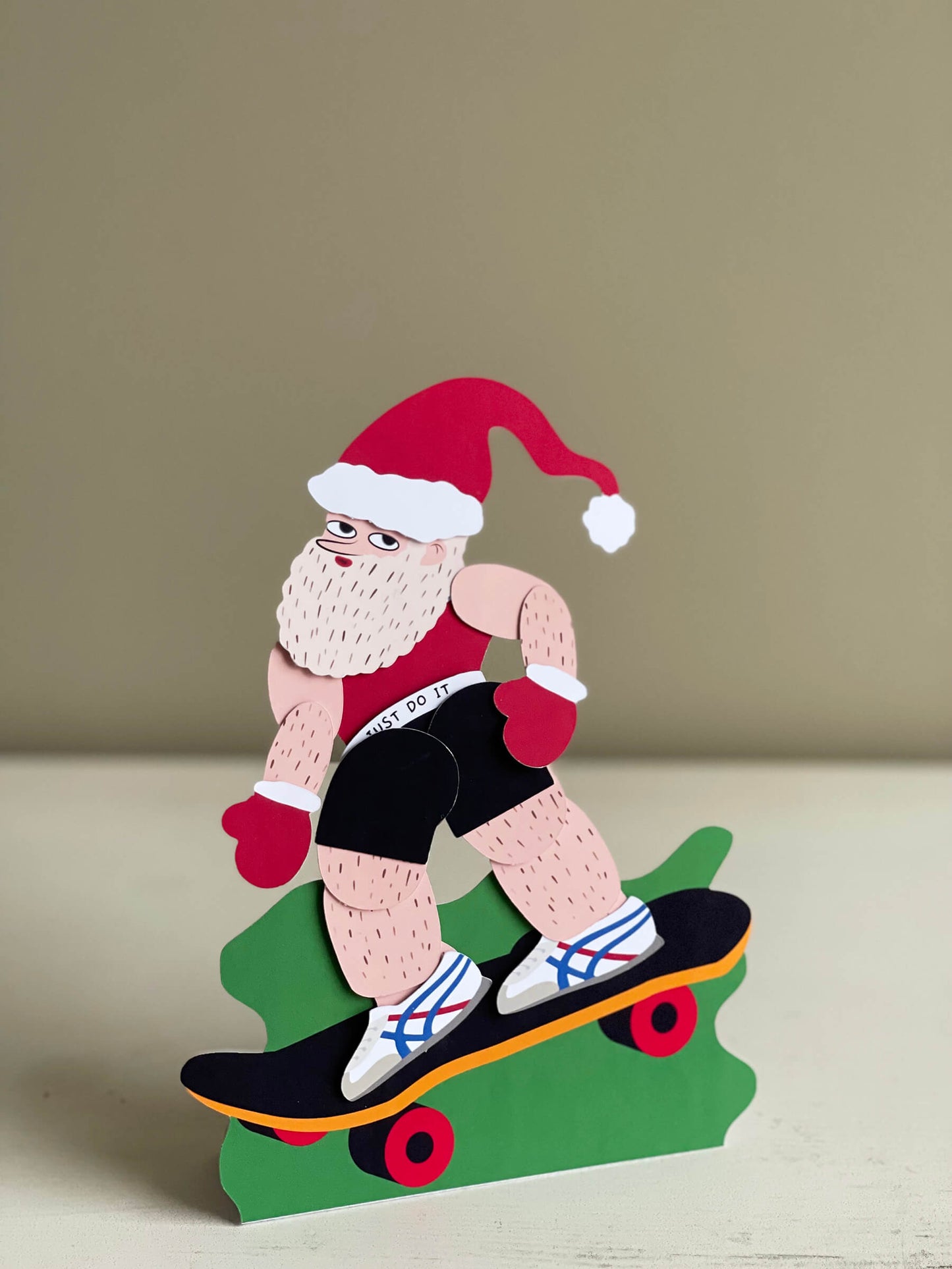 Hariy Santa Paper Doll by ElkaYang