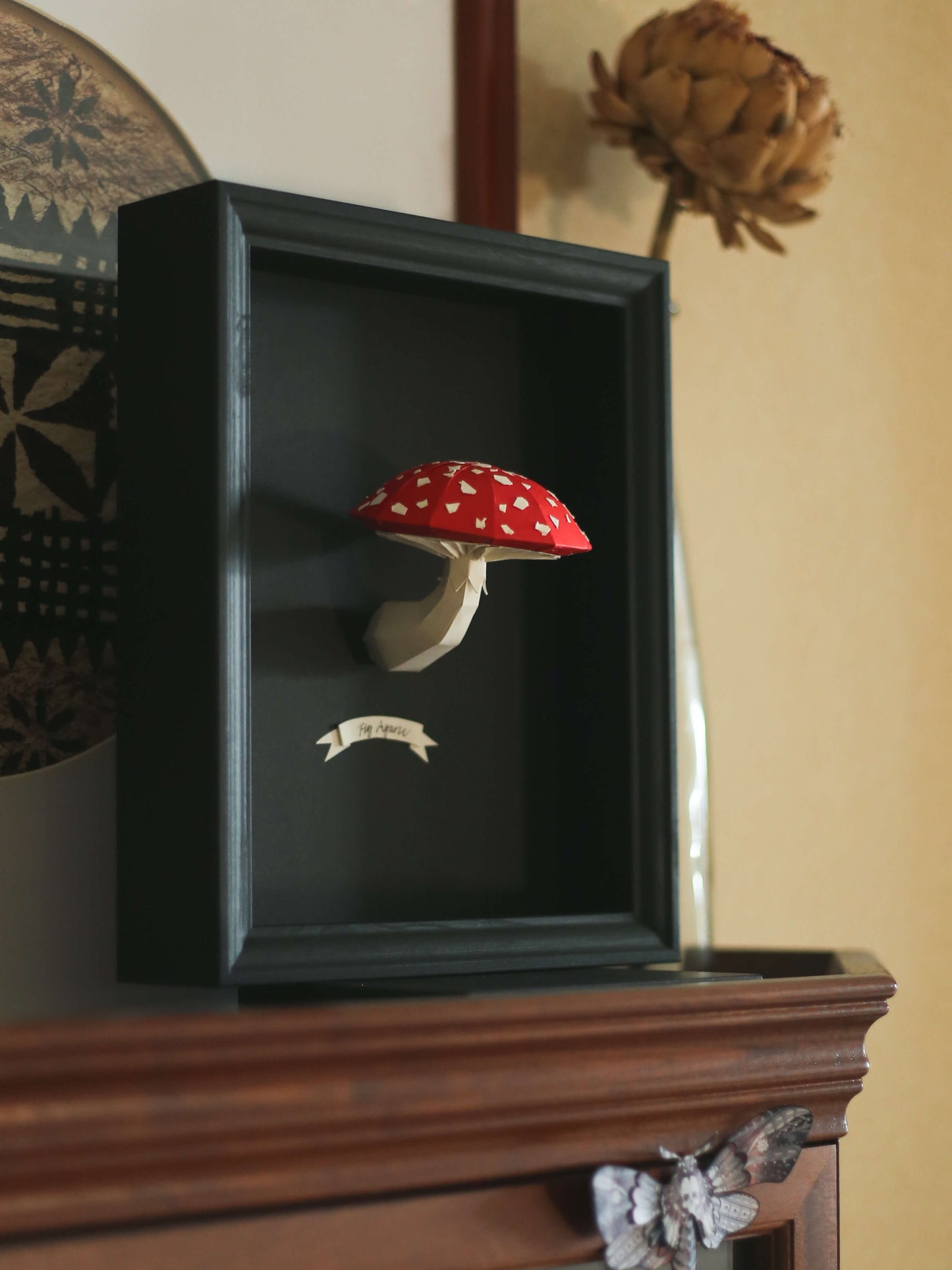 papercraft mushroom by elkayang