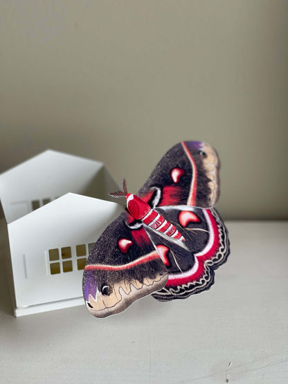 DIY Paper Cecropia Moth