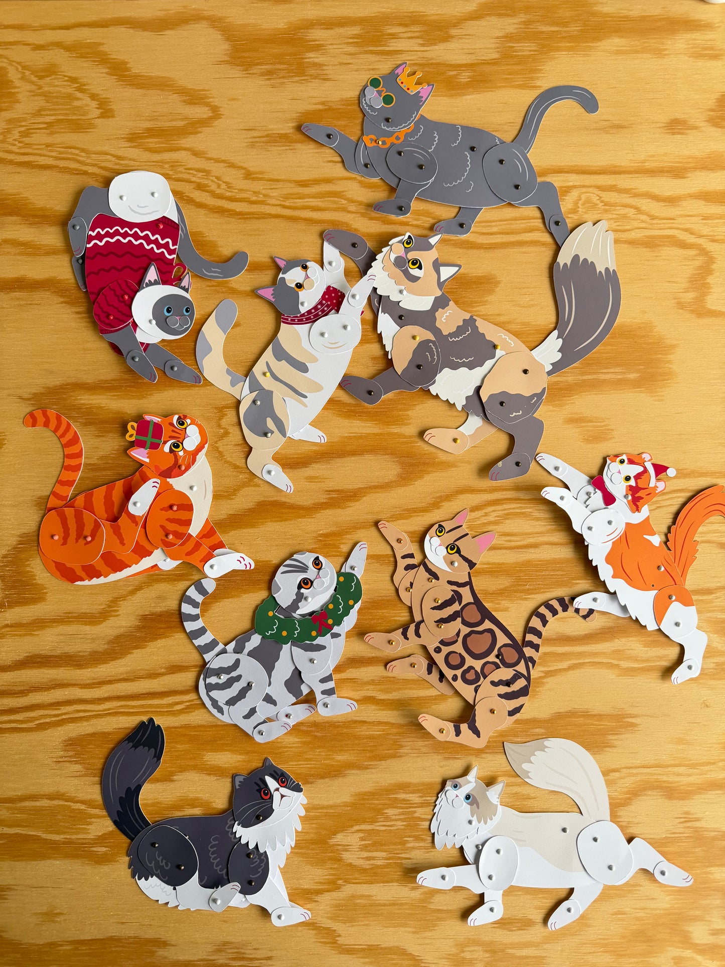 All 10 Cat Paper Dollls