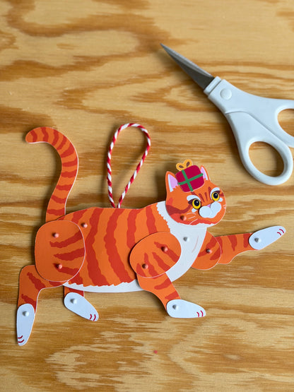 Ginger Cat Paper Doll