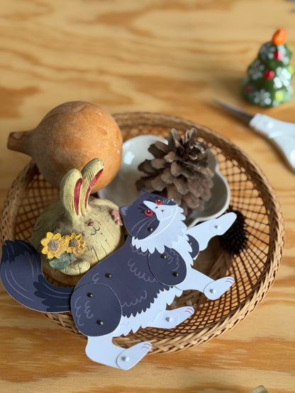 Persian Cat Paper Doll