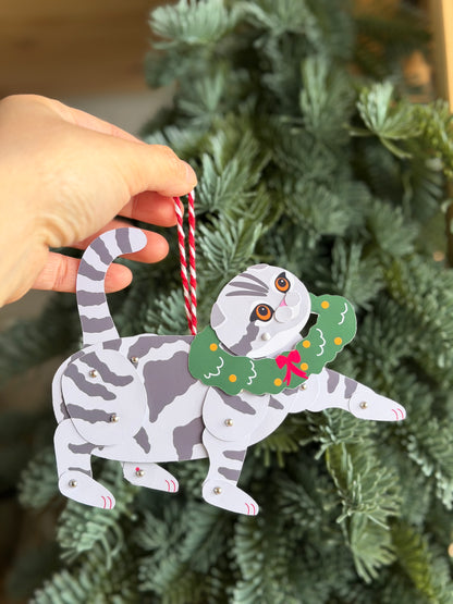 Scottish Fold Paper Doll