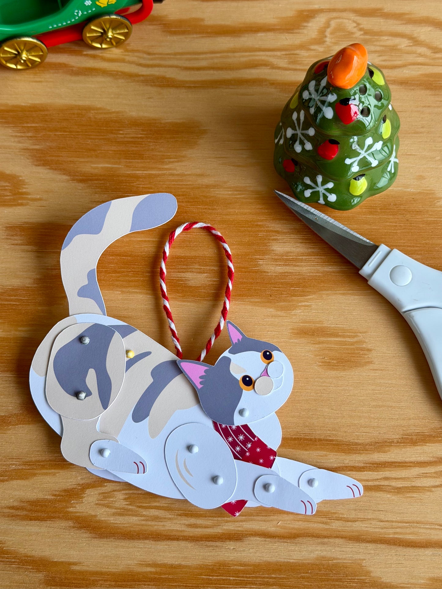 Munchkin Cat Paper Doll