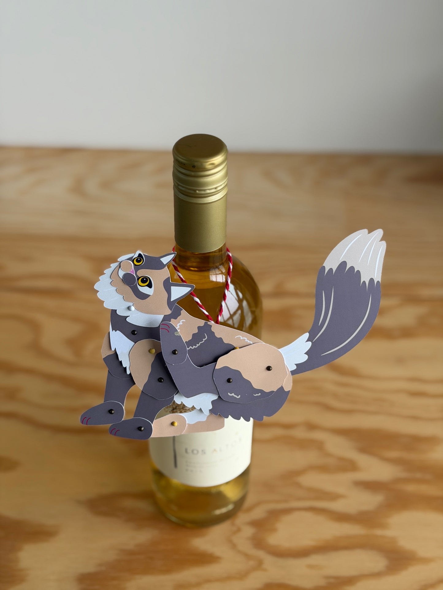 Dilute Tortoiseshell Cat Paper Doll