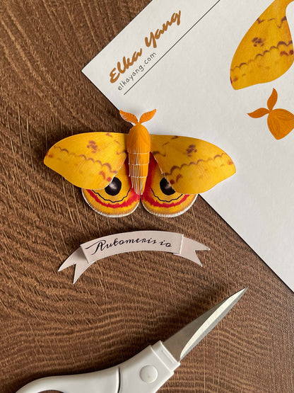 DIY Paper Io moth