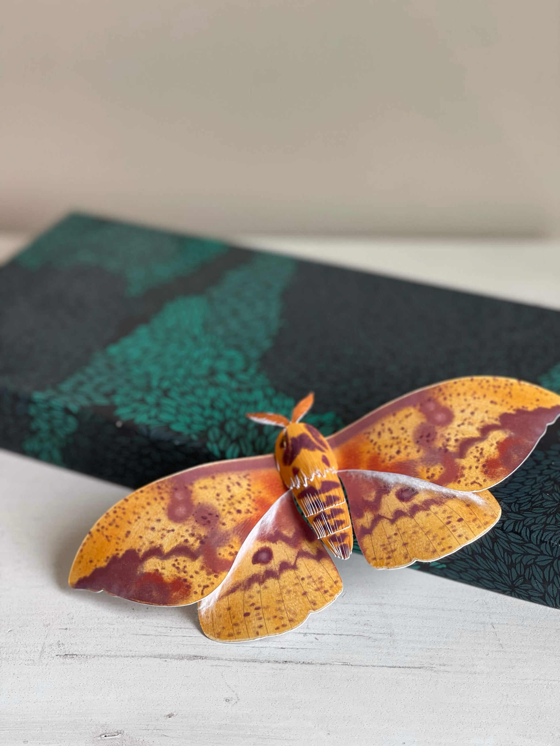 DIY Paper Imperial Moth