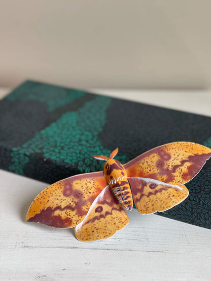 DIY Paper Imperial Moth
