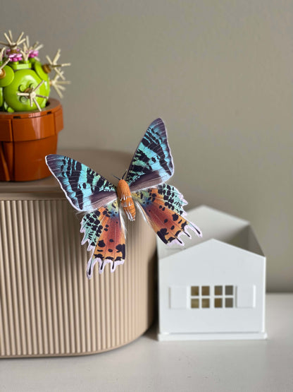 DIY Paper Madagascan Sunset Moth Tutorial