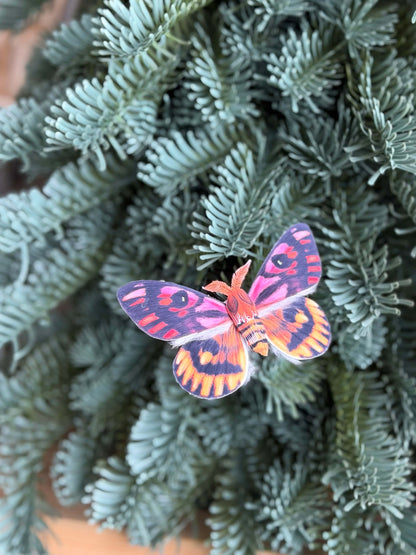 DIY Paper Sheep Moth Template, Paper butterfly pattern