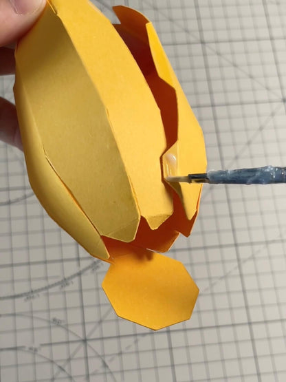 papercraft balloon dog by elkayang